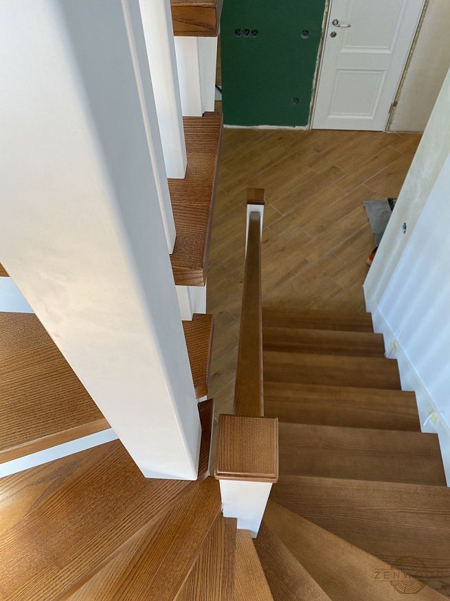 Дерев'яні сходи та східці - Київ | ZenWood