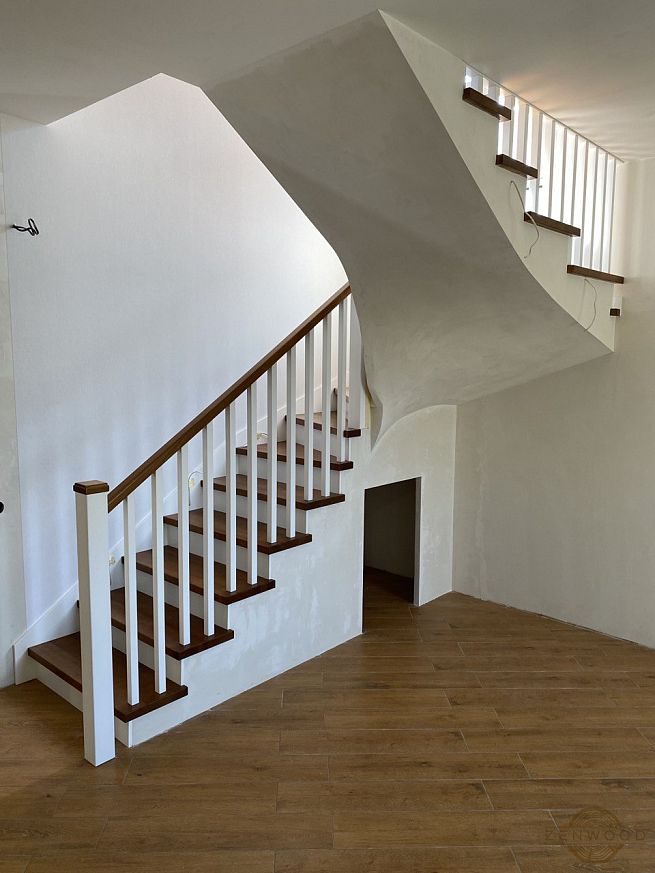 Дерев'яні сходи та східці - Київ | ZenWood